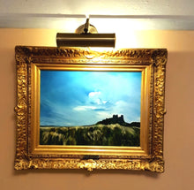 Load image into Gallery viewer, 01038 Bamburgh Castle Northumberland Oil on canvas 57.5 x 48 2012