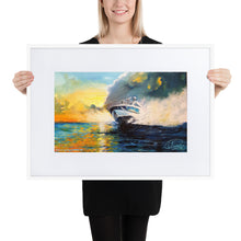 Load image into Gallery viewer, Stunning ! Framed Autographed print
