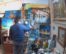 Load and play video in Gallery viewer, 01145-Sa Rapita Mallorca oil on canvas 50 x 70 2026
